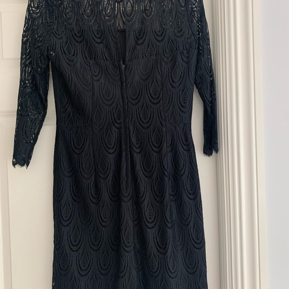 Lilly Pulitzer Black lace dress - Picture 2 of 4